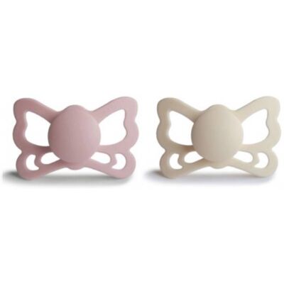 Frigg Modelo 50771 - Chupeta Anatômica em Silicone Creme/Rosa Frigg Modelo 50771 - Chupeta Anatômica em Silicone Creme/Rosa