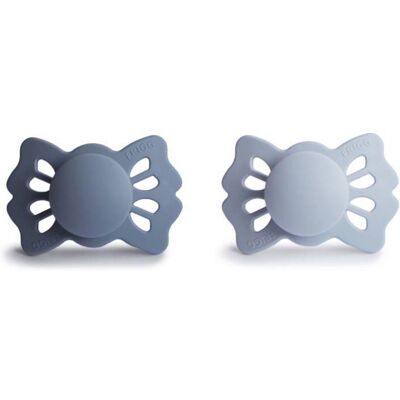Frigg Pack 2 Chupetas de Silicone Blue Slate - Conjunto Frigg Pack 2 Chupetas de Silicone Blue Slate - Conjunto
