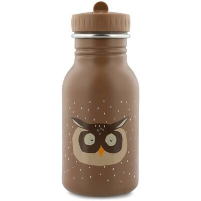 Garrafa de água em aço inoxidável Trixie Mr. Owl - 350ml Garrafa de água em aço inoxidável Trixie Mr. Owl - 350ml