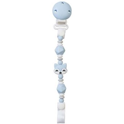 Clips de silicone para chupeta Saro Foxy - Sem BPA, Ajustável - Seguro para Recém-nascidos Clips de silicone para chupeta Saro Foxy - Sem BPA, Ajustável - Seguro para Recém-nascidos