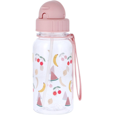 Tutete Garrafa Infantil Frutos 500ml Sem BPA com Palhinha Dobrável Tutete Garrafa Infantil Frutos 500ml Sem BPA com Palhinha Dobrável