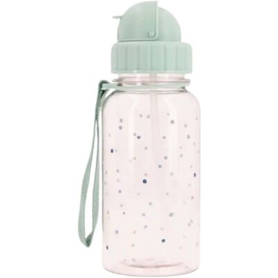 Tutete Garrafa Infantil Plástico Dots Sage 500ml Sem BPA com Palhinha Dobrável Tutete Garrafa Infantil Plástico Dots Sage 500ml Sem BPA com Palhinha Dobrável