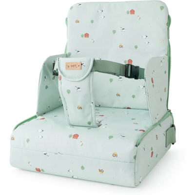 Saro Cadeira Portátil 2 em 1 - Padrão Quinta Cadeira de Alimentação para Bebé + Bolsa Saro Cadeira Portátil 2 em 1 - Padrão Quinta Cadeira de Alimentação para Bebé + Bolsa
