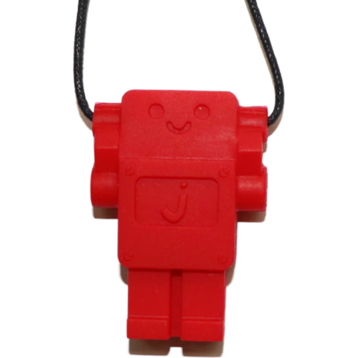 Jellystone Designs - Robot - Vermelho - Silicone - Anel de dentição Jellystone Designs - Robot - Vermelho - Silicone - Anel de dentição