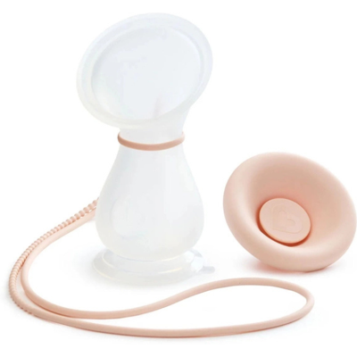 Munchkin Bomba de Leite Manual Silicone 118ml Extrator Simples e Confortável Com Ventosa e Tampa Munchkin Bomba de Leite Manual Silicone 118ml Extrator Simples e Confortável Com Ventosa e Tampa