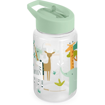 Miniland Jungle Garrafa Infantil 450ml Desenho Animais da Selva Miniland Jungle Garrafa Infantil 450ml Desenho Animais da Selva