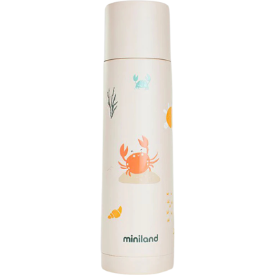 Miniland Crabsy Garrafa Térmica 500ml Mantém Temperatura 24h À Prova de Fugas Miniland Crabsy Garrafa Térmica 500ml Mantém Temperatura 24h À Prova de Fugas