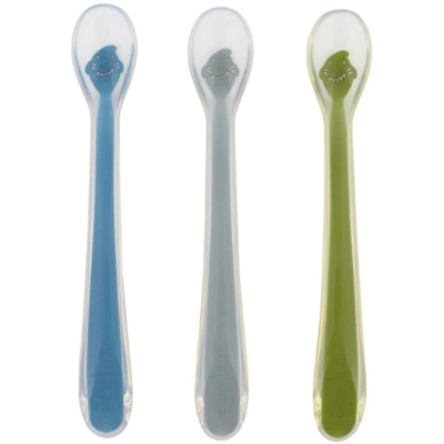 Trixie Baby Trixie Pack 3 Colheres Alimentação Bebé Mr. Shark 4m+ Silicone Alimentar Lavável Trixie Baby Trixie Pack 3 Colheres Alimentação Bebé Mr. Shark 4m+ Silicone Alimentar Lavável