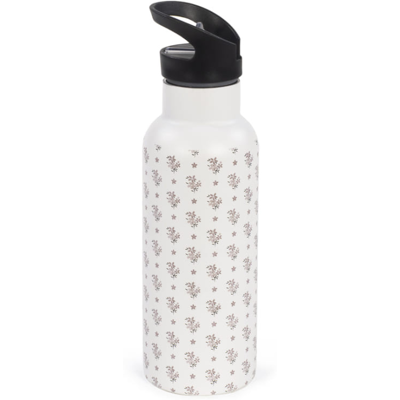 Walking Mum Garrafa Térmica Botton Flowers 500ml Com palhinha Walking Mum Garrafa Térmica Botton Flowers 500ml Com palhinha