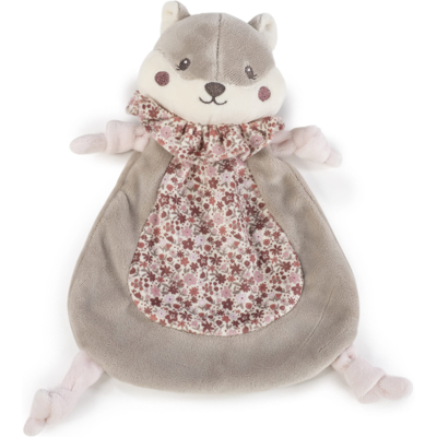 Pasito a Pasito Doudou Esquilo Cherry Flowers 21cm Peluche de Aconchego para Bebé Pasito a Pasito Doudou Esquilo Cherry Flowers 21cm Peluche de Aconchego para Bebé