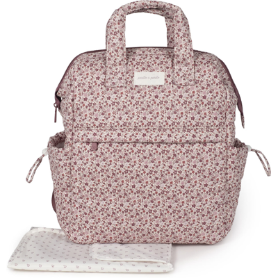 Pasito a Pasito Mochila Maternidade Cherry Flowers 29x40x17cm Inclui Trocador Pasito a Pasito Mochila Maternidade Cherry Flowers 29x40x17cm Inclui Trocador