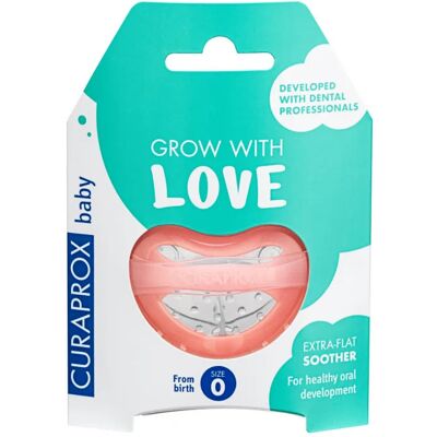 Curaprox Chupeta Bebé Coral T0 Para Todas as Idades Curaprox Chupeta Bebé Coral T0 Para Todas as Idades
