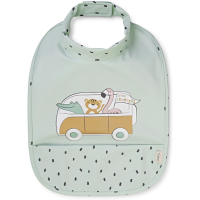 Saro Babete Impermeável Little Explorers Ajustável com Velcro Fácil Limpeza Saro Babete Impermeável Little Explorers Ajustável com Velcro Fácil Limpeza