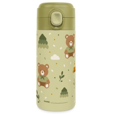 Miniland Garrafa Aço Inox Criança Explorer 320ml Abertura por botão, Sistema anti-fugas Miniland Garrafa Aço Inox Criança Explorer 320ml Abertura por botão, Sistema anti-fugas