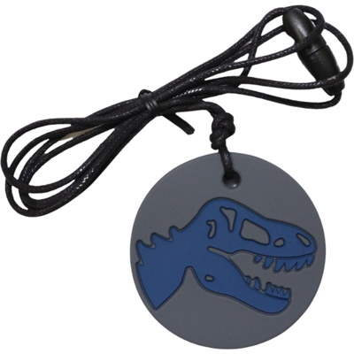Jellystone Designs Jellystone Dino Colar Mordedor Silicone Cinza +3A Para Ansiedade Infantil Jellystone Designs Jellystone Dino Colar Mordedor Silicone Cinza +3A Para Ansiedade Infantil