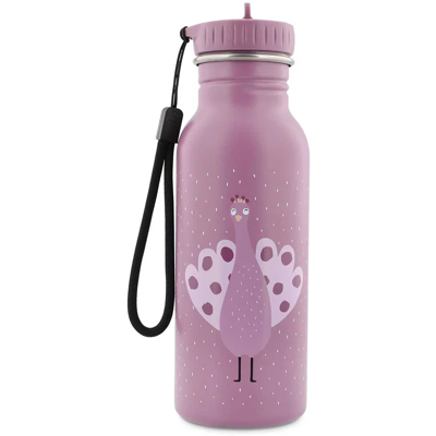 Trixie Baby Trixie Garrafa de Água Mrs. Peacock 500ml Inox Sem BPA +3 Anos Trixie Baby Trixie Garrafa de Água Mrs. Peacock 500ml Inox Sem BPA +3 Anos