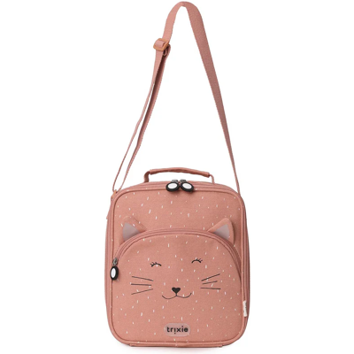 Trixie Baby Trixie Lancheira Térmica c/ Alça Mrs. Cat Bolso + Etiqueta Nome +3A Trixie Baby Trixie Lancheira Térmica c/ Alça Mrs. Cat Bolso + Etiqueta Nome +3A