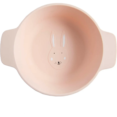 Trixie Baby Trixie Tigela Silicone c/ Pegas Mrs. Rabbit Empilhável +4 Meses Trixie Baby Trixie Tigela Silicone c/ Pegas Mrs. Rabbit Empilhável +4 Meses
