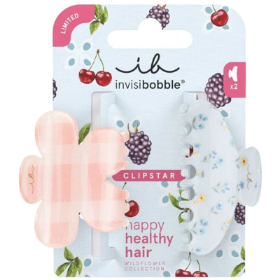 Invisibobble Ganchos Clipstar M Wildflower Petals n Punch 2 Uni. Invisibobble Ganchos Clipstar M Wildflower Petals n Punch 2 Uni.