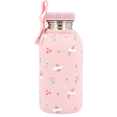 Tutete Garrafa Aço Inoxidável c/Forro Blossom Birds 500ml Tutete Garrafa Aço Inoxidável c/Forro Blossom Birds 500ml