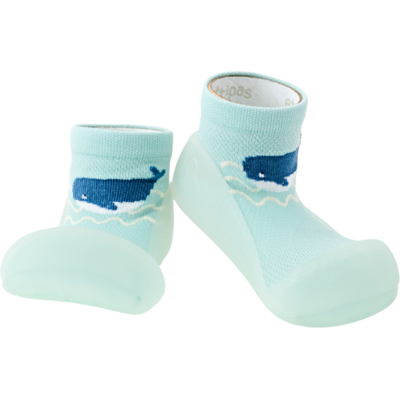 Attipas Summer Whale Blue Sapato Bebé AQUA-X Barefoot T22.5 Secagem rápida ideais para praia e verão Attipas Summer Whale Blue Sapato Bebé AQUA-X Barefoot T22.5 Secagem rápida ideais para praia e verão