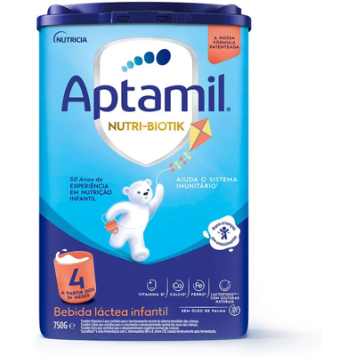 Aptamil Nutri-Biotik 4 Leite 750g +24Meses Leite de Transição Aptamil Nutri-Biotik 4 Leite 750g +24Meses Leite de Transição