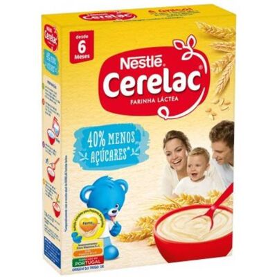 Papinha de Trigo Leiteiro Nestlé -40% Açúcares 6M+ 250g Papinha de Trigo Leiteiro Nestlé -40% Açúcares 6M+ 250g