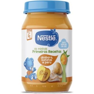 Alimento para Bebés Nestlé - Abóbora, Batata, Peru - 190g Alimento para Bebés Nestlé - Abóbora, Batata, Peru - 190g