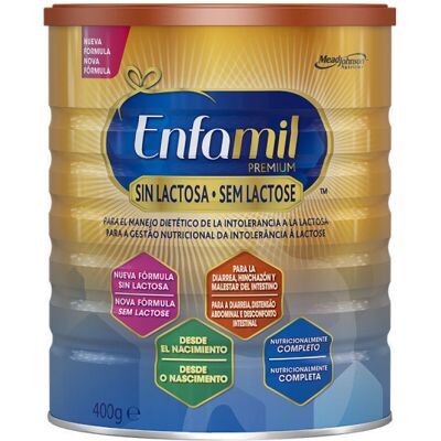 Enfamil Premium Sem Lactose Pó 400g Enfamil Premium Sem Lactose Pó 400g