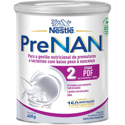 PreNAN Stage 2 PDF Leite Pó 400g +0M PreNAN Stage 2 PDF Leite Pó 400g +0M