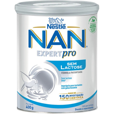 Nestlé NAN Expert Pro Sem Lactose 400 g Nestlé NAN Expert Pro Sem Lactose 400 g