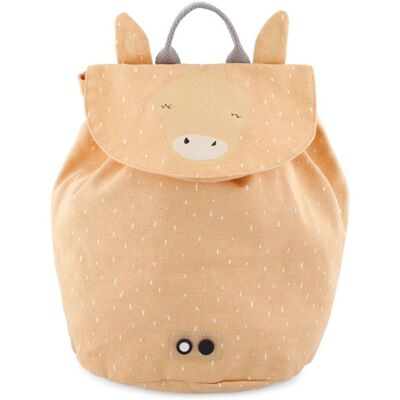 Mochila mini Mrs. Giraffe da Trixie Baby - Resistente à água, Ajustável, Algodão Mochila mini Mrs. Giraffe da Trixie Baby - Resistente à água, Ajustável, Algodão