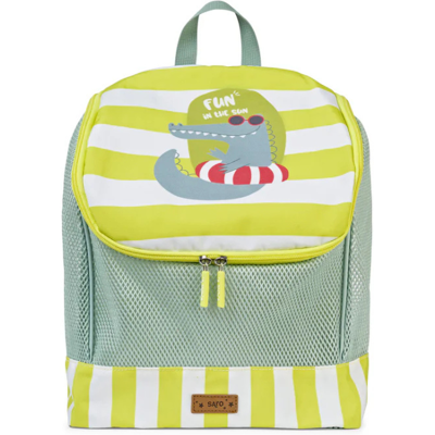 Saro Mochila Anti-Areia Fun In The Sun Alças Almofadadas Cinto Peitoral Saro Mochila Anti-Areia Fun In The Sun Alças Almofadadas Cinto Peitoral
