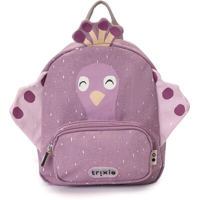 Trixie Baby Trixie Mochila Mrs. Peacock 31cm Algodão Reciclado A4 +3 Anos Trixie Baby Trixie Mochila Mrs. Peacock 31cm Algodão Reciclado A4 +3 Anos