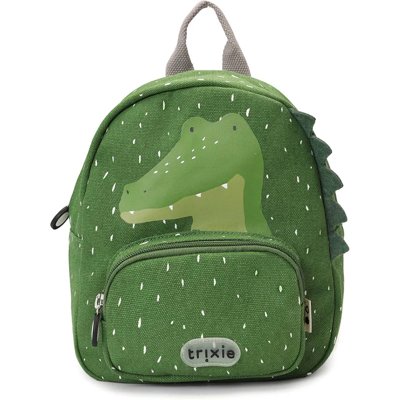 Trixie Baby Trixie Mochila Pequena Mr. Alligator 21cm Algodão Reciclado +2 Anos Trixie Baby Trixie Mochila Pequena Mr. Alligator 21cm Algodão Reciclado +2 Anos