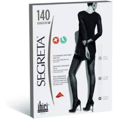 Ibici Segreta Stay Up 140 Meia Preta Tamanho 5 Ibici Segreta Stay Up 140 Meia Preta Tamanho 5