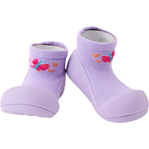Attipas Butterfly Purple Tamanho 20 Sapato Bebé Design Barefoot Attipas Butterfly Purple Tamanho 20 Sapato Bebé Design Barefoot