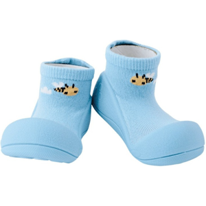 Attipas Bee Blue Tamanho 22.5 Sapato Bebé Primeiros Passos Attipas Bee Blue Tamanho 22.5 Sapato Bebé Primeiros Passos