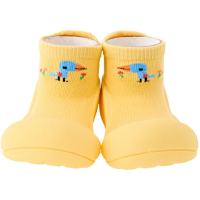 Attipas Bird Yellow Tamanho 19 Sapato Bebé Ergonómico e Respirável Attipas Bird Yellow Tamanho 19 Sapato Bebé Ergonómico e Respirável