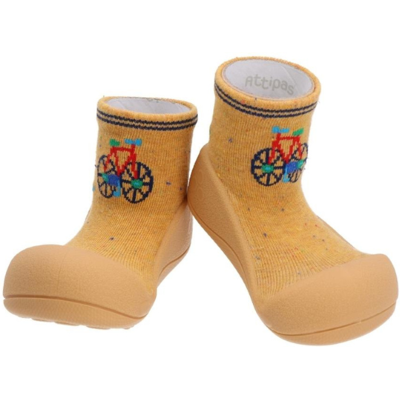 Attipas Bicycle Mustard Tamanho 21.5 Sapato Bebé Design Barefoot Attipas Bicycle Mustard Tamanho 21.5 Sapato Bebé Design Barefoot