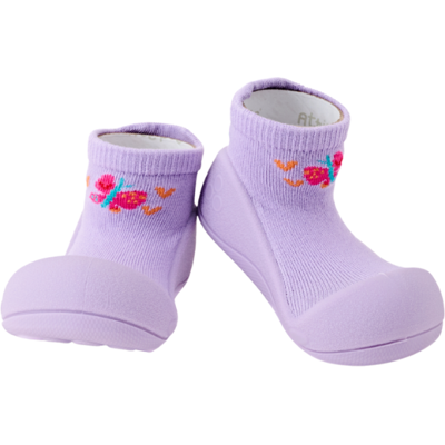 Attipas Butterfly Purple Tamanho 19 Sapato Bebé Design Barefoot Attipas Butterfly Purple Tamanho 19 Sapato Bebé Design Barefoot