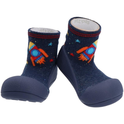 Attipas Rocket Navy Tamanho 21.5 Sapato Bebé Barefoot Attipas Rocket Navy Tamanho 21.5 Sapato Bebé Barefoot