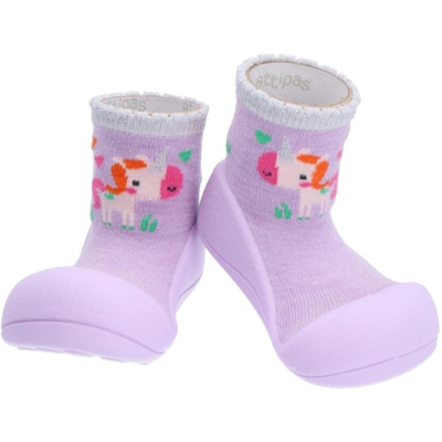 Attipas Unicorn Purple Tamanho 20 Sapato Bebé Primeiros Passos Attipas Unicorn Purple Tamanho 20 Sapato Bebé Primeiros Passos