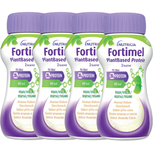 Fortimel Plant Based Ananás-Coco 4x200ml Para malnutrição associada a doença Fortimel Plant Based Ananás-Coco 4x200ml Para malnutrição associada a doença