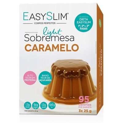 Easyslim Sobremesa Caramelo Saquetas 25G X3 Easyslim Sobremesa Caramelo Saquetas 25G X3