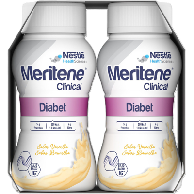 Nestlé Meritene Clinical Diabet Baunilha 4x200ml Antigo Resource Diabet - Nutrição para Diabetes Nestlé Meritene Clinical Diabet Baunilha 4x200ml Antigo Resource Diabet - Nutrição para Diabetes