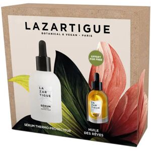Duo de Cuidados Capilares Lazartigue - Proteção Térmica & Óleo Nutritivo Duo de Cuidados Capilares Lazartigue - Proteção Térmica & Óleo Nutritivo