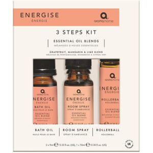 Aroma Home Energise 3 Steps Kit Óleos Essencias Aroma Home Energise 3 Steps Kit Óleos Essencias