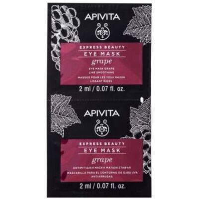 Apivita Máscara de Olhos Antienvelhecimento Uva 2x2ml - Cuidados com os olhos Apivita Máscara de Olhos Antienvelhecimento Uva 2x2ml - Cuidados com os olhos