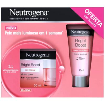 Neutrogena Bright Boost Gel-Cream - Kit de cuidados Neutrogena Bright Boost Gel-Cream - Kit de cuidados